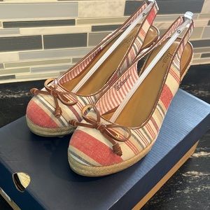 Bass-Kim Shoes “Americana colors” Red Multi